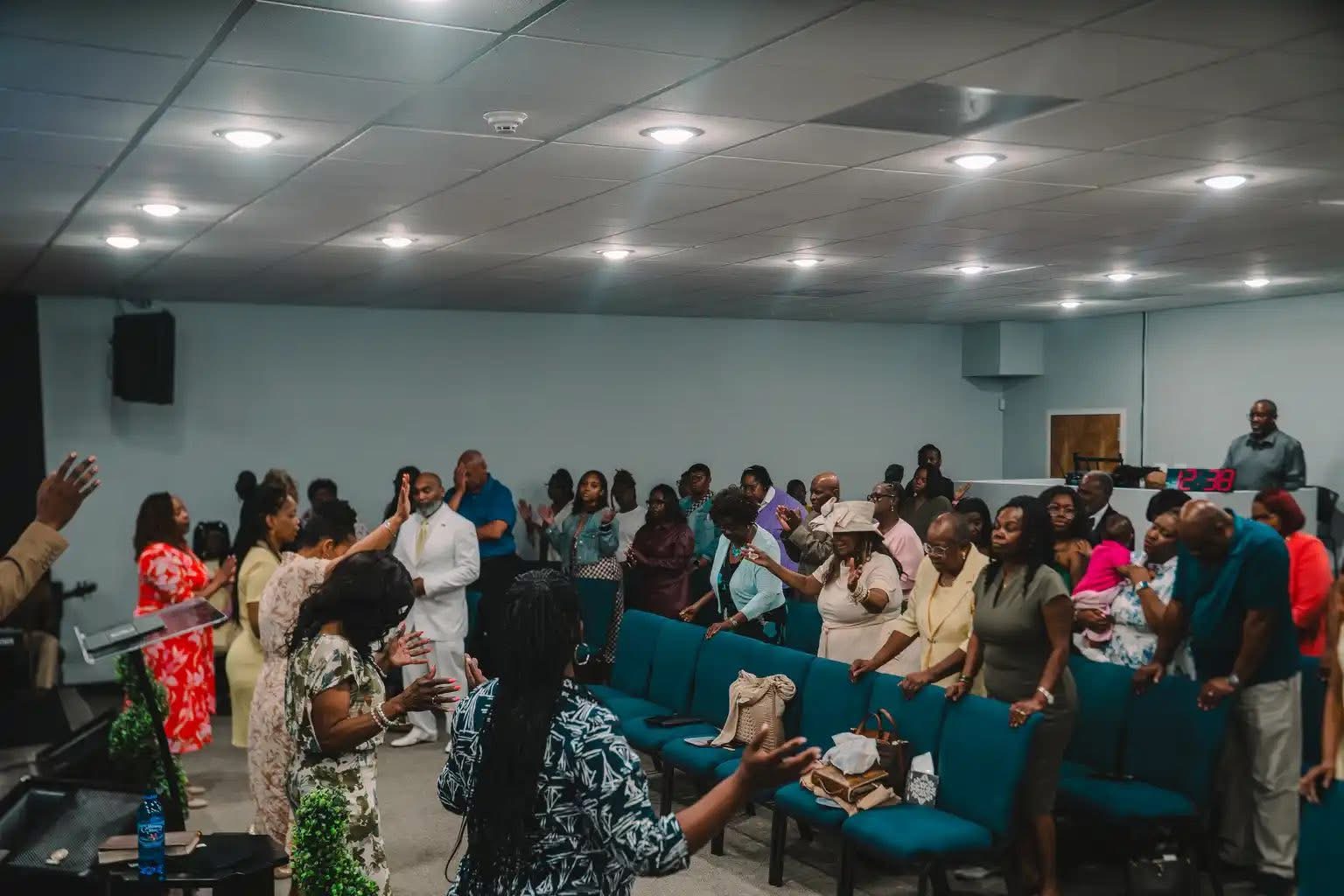 Purposed Movement Church congregation worshipping